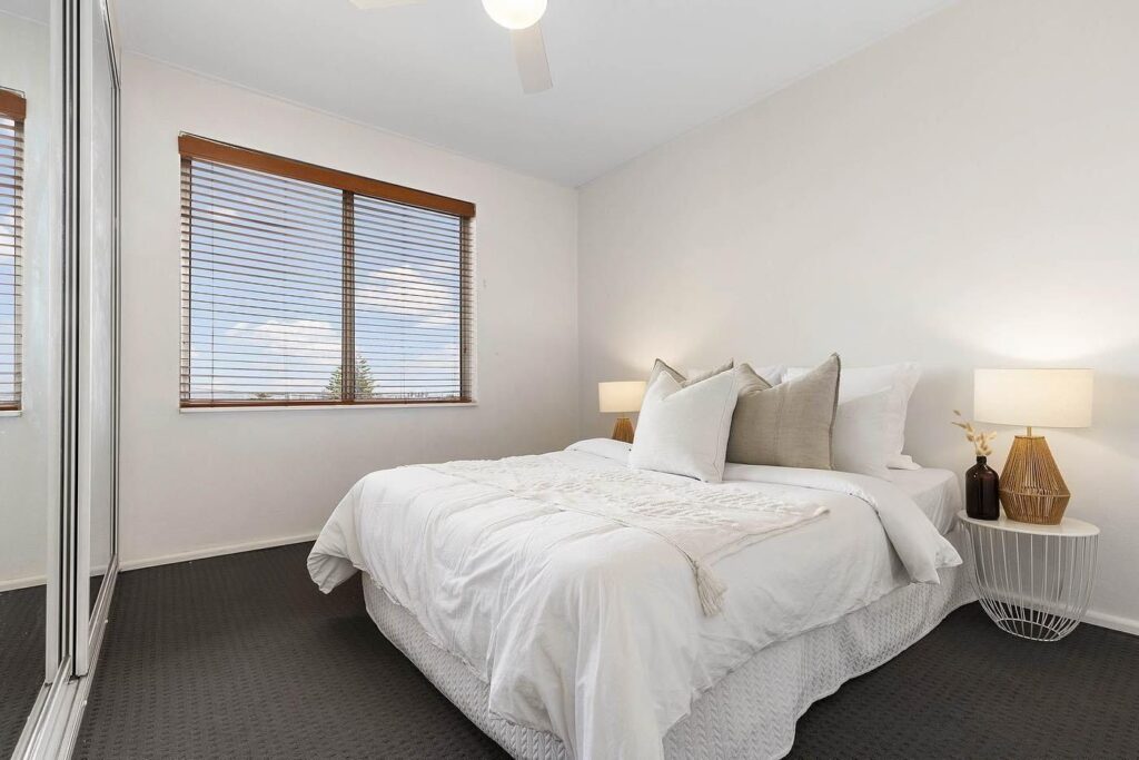 Bedroom With Pillow — Project Management & Interior Designers in South East Queensland
