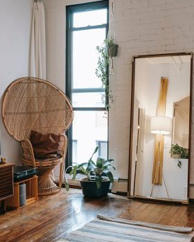 Wicker Chair by the Window — Project Management & Interior Designers in South East Queensland