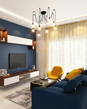 Post-modern Lounge Room Design — Project Management & Interior Designers in South East Queensland